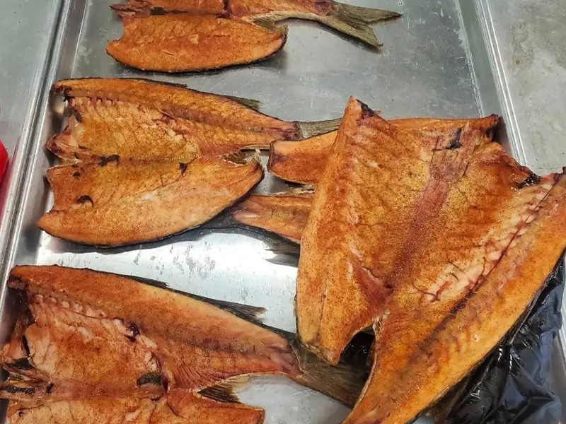 Smoked mullet
